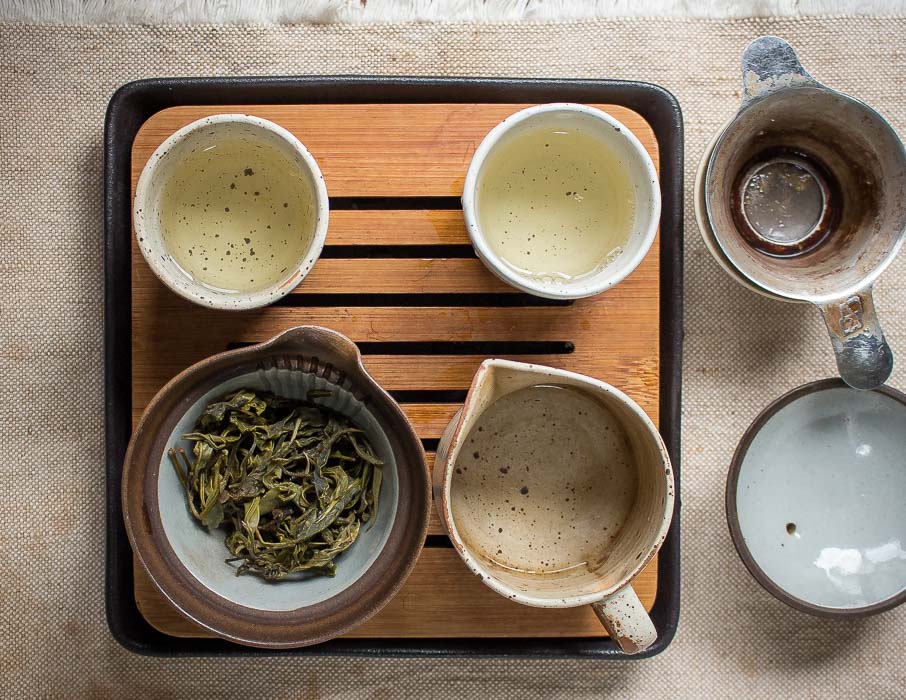 Steamed Green Tea from Thailand | TEA SIDE Steamed Green Tea from Thailand - Tea Ceremony