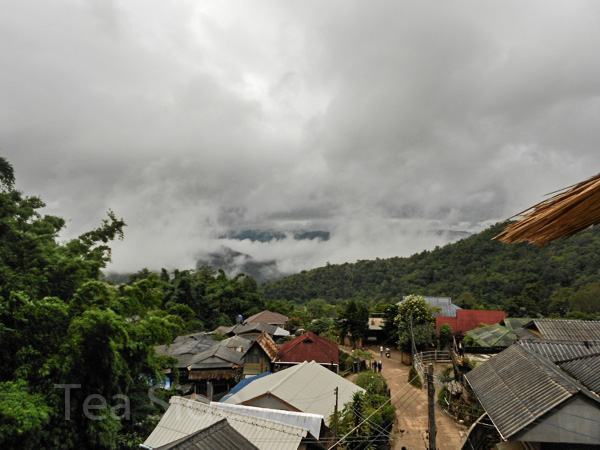 Morning in a small Thai village