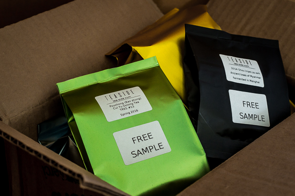 2 x 15gr TEA SAMPLES for FREE with orders over 60 USD Free tea samples
